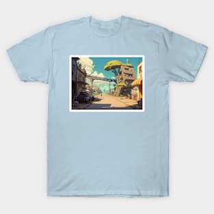 Future Lands - Postcard Series T-Shirt